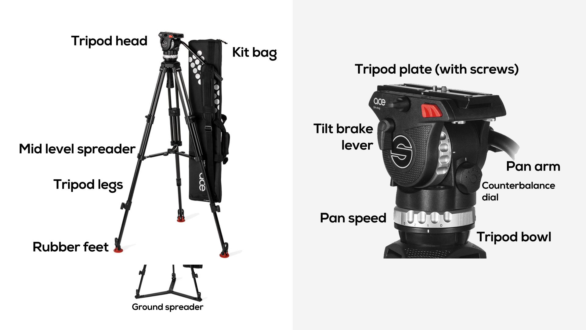 Gearing up tripod essentials Wildeye